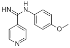 CAS 登录号：23565-15-3， N-(4-甲氧基苯基)异烟脒
