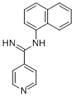 CAS#: 23565-16-4, N-(1-Naphtyl)Isonicotinamidine