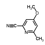 CAS#: 235742-74-2, 4-Methoxy-6-Methyl-2-Pyridinecarbonitrile