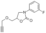 CAS#: 23598-91-6, 3-(3-Fluorophenyl)-5-[(2-Propynyloxy)Methyl]-2-Oxazolidinone