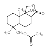 CAS#: 23599-46-4, [5R,(-)]-5-Acetoxy-5,5aalpha,6,7,8,9,9a,9b-Octahydro-9balpha-Hydroxy-6,6,9abeta-Trimethylnaphtho[1,2-c]Furan-3(1H)-One