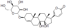 CAS#: 23604-99-1, (3beta)-3-(beta-D-Glucopyranosyloxy)-8,14-dihydroxy-Bufa-4,20,22-trienolide