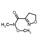 CAS#: 236109-97-0, N-Methoxy-N-Methyl-4,5-Dihydro-1,2-Oxazole-3-Carboxamide