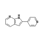 CAS#: 23612-51-3, 2-(4-Pyridinyl)-1H-Pyrrolo[2,3-b]Pyridine