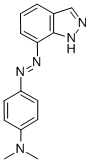 CAS 登录号：23612-78-4， 7-((4-(二甲基氨基)苯基)偶氮)-1H-吲唑