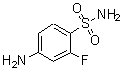 CAS 登录号：2368-83-4， 4-氨基-2-氟苯磺酰胺