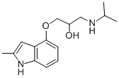 CAS#: 23694-81-7, 1-[Isopropylamino]-3-[(2-Methyl-Indol-4-Yl)Oxy]-2-Propanol