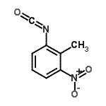 CAS#: 23695-15-0, 1-Isocyanato-2-Methyl-3-Nitrobenzene
