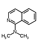CAS#: 23724-92-7, N,N-Dimethyl-1-Isoquinolinamine