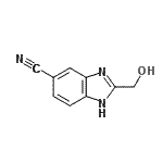 CAS#: 237429-61-7, 2-(Hydroxymethyl)-1H-Benzimidazole-5-Carbonitrile