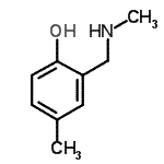 CAS#: 237431-66-2, 4-Methyl-2-[(Methylamino)Methyl]Phenol