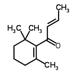 CAS 登录号：2376-92-3， (2E)-1-(2,6,6-三甲基-1-环己烯-1-基)-2-丁烯-1-酮
