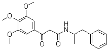 CAS 登录号：23771-15-5， N-(alpha-甲基苯乙基)-2-(3,4,5-三甲氧基苯甲酰基)乙酰胺