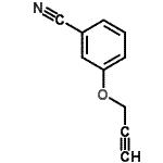 CAS#: 237748-26-4, 3-(2-Propyn-1-Yloxy)Benzonitrile