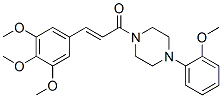CAS#: 23776-38-7, 1-(2-Methoxyphenyl)-4-[2-(3,4,5-Trimethoxyphenyl)Ethenylcarbonyl]Piperazine