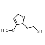 CAS#: 237769-80-1, 2-[(2R)-3-Methoxy-2,5-Dihydro-2-Furanyl]Ethanethiol
