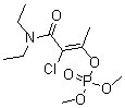 CAS 登录号：23783-98-4， (Z)-2-氯-3-二甲氧基磷酰氧基-N,N-二乙基-丁-2-烯酰胺