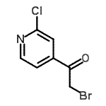 CAS 登录号：23794-16-3， 2-溴-1-(2-氯-4-吡啶基)乙酮