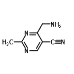 CAS#: 23822-38-0, 4-(Aminomethyl)-2-Methyl-5-Pyrimidinecarbonitrile
