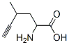 CAS#: 23840-12-2, 2-Amino-4-Methyl-5-Hexynoic Acid
