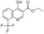 CAS 登录号：23851-84-5， 4-羟基-8-(三氟甲基)-3-喹啉羧酸乙酯