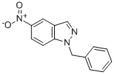 CAS 登录号：23856-20-4， 5-硝基-1-(苯基甲基)-1H-吲唑