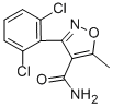 CAS 登录号：23858-59-5， 3-(2,6-二氯苯基)-5-甲基-4-异恶唑甲酰胺