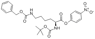 CAS#: 2389-46-0, (4-Nitrophenyl) 2-[(2-Methylpropan-2-Yl)Oxycarbonylamino]-6-(Phenylmethoxycarbonylamino)Hexanoate