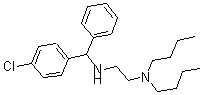 CAS#: 23892-37-7, N,N-Dibutyl-N'-[alpha-(4-Chlorophenyl)Benzyl]Ethylenediamine