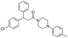 CAS#: 23904-72-5, 3-(4-Chlorophenyl)-3-Phenyl-1-[4-(p-Tolyl)-1-Piperazinyl]-1-Propanone