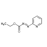 CAS#: 239077-00-0, Ethyl (E)-2-pyridinyldiazenecarboxylate