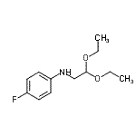 CAS 登录号：239085-97-3， N-(2,2-二乙氧基乙基)-4-氟苯胺