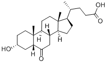 CAS#: 2393-61-5, (3a,5b)-3-Hydroxy-6-oxo-Cholan-24-oic acid