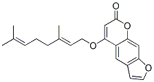 CAS#: 23930-02-1, (E)-5-((3,7-Dimethyl-2,6-Octadienyl)Oxy)-7H-Furo(3,2-g)Benzopyran-7-One