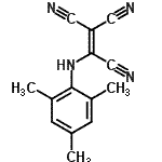 CAS 登录号：23957-72-4， 2-(均三甲苯基氨基)-1,1,2-乙烯三甲腈