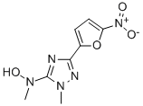 CAS#: 24054-57-7, [[1-Methyl-3-(5-Nitro-2-Furyl)-1H-1,2,4-Triazol-5-Yl]Amino]Methanol