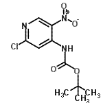 CAS#: 240815-74-1, 2-Methyl-2-Propanyl (2-Chloro-5-Nitro-4-Pyridinyl)Carbamate