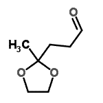 CAS#: 24108-29-0, 3-(2-Methyl-1,3-Dioxolan-2-Yl)Propanal