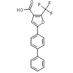 CAS 登录号：241154-06-3， 5-(4-联苯基)-2-(三氟甲基)-3-糠酸