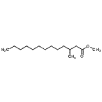 CAS#: 2412-84-2, Methyl 3-Methyltridecanoate