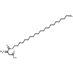CAS 登录号：24126-63-4， 3-二十二氧羰基丁-3-烯酸