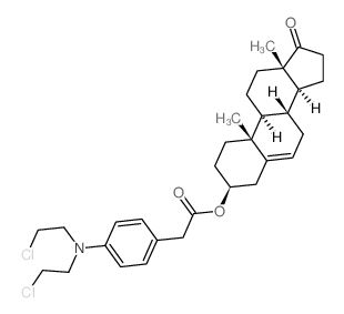 CAS#: 24141-90-0, 3beta-[[[4-[Bis(2-Chloroethyl)Amino]Phenyl]Acetyl]Oxy]Androst-5-En-17-One