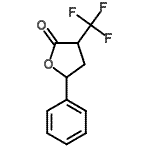 CAS 登录号：241819-52-3， 5-苯基-3-(三氟甲基)二氢-2(3H)-呋喃酮