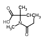 CAS#: 242468-98-0, N,2-Dimethyl-N-Propionylalanine