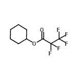 CAS 登录号：24262-73-5， 环己基五氟丙烷酸酯
