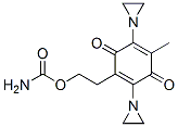 CAS#: 24279-90-1, 2,5-Bis(1-aziridinyl)-3-(2-carbamoyloxyethyl)-6-methyl-p-benzoquinone
