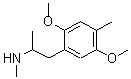 CAS#: 24286-44-0, 2,5-Dimethoxy-N,alpha,4-Trimethylbenzeneethanamine