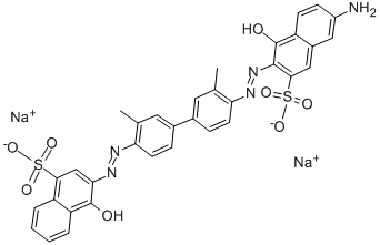 CAS 登录号：2429-72-3， 直接蓝 3 二钠盐