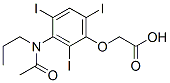 CAS#: 24340-10-1, [3-(N-Propyl-N-Acetylamino)-2,4,6-Triiodophenoxy]Acetic Acid