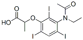 CAS#: 24340-14-5, 2-[3-(N-Ethylacetylamino)-2,4,6-Triiodophenoxy]Propionic Acid